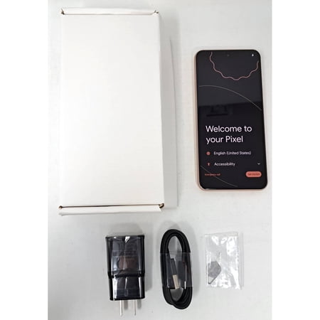 Pre-Owned Google Pixel 8 5G G9BQD 256GB Factory Unlocked 6.2" 8GB RAM 50MP Smartphone - Rose (Like New)