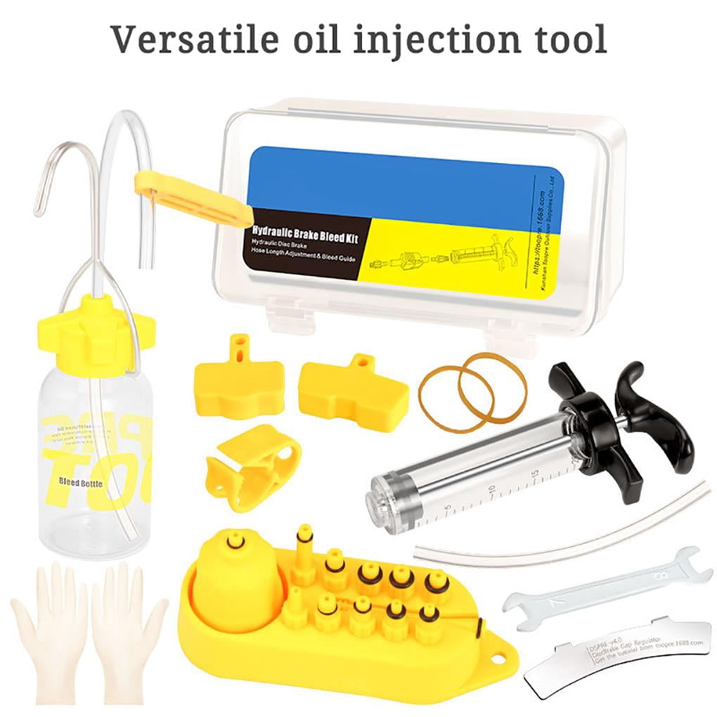 stanreset Disc Brake Oil Mineral Oil Changing Filling Tools Universal Mountain Bike Brake Fluid Connector