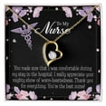 thumbnail image 4 of You're the Best Nurse Forever Necklace w Message Card, 4 of 20