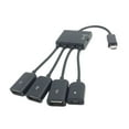 thumbnail image 6 of WINDLAND 1 to 4 USB Hub Cable USB TypeC Power OTG Extenders Splitters Perfect for Students and Professional, 6 of 6