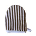 thumbnail image 4 of Bangcool Oven Mittens Stripe Heatproof Non-slip Cotton Linen Kitchen Mittens Baking Mitts, 4 of 10