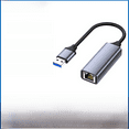 thumbnail image 2 of USB3.0 Gigabit 100 m Carte Réseau Filaire type-c Interrupteur d'Ordinateur Transfert USB vers port Réseau RJ45, 2 of 3