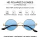 thumbnail image 4 of Gafas de Sol Redondas Polarizadas Gleyemor para Hombre y Mujer en Rojo y Amarillo, 4 of 7
