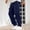 Dark Blue, variant on WIZUTIZ Mens Cargo Pants Elastic Waist Drawstring Straight Leg Pants Outdoor Lightweight Hiking Trousers with Zipper Pockets