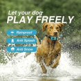 thumbnail image 5 of JinsintoAutomatic Rechargeable Dog Anti Bark Collar Training Collar with Sound/Vibration Shockless 7 Sensitivity Levels for Medium Dogs - Blue, 5 of 5