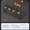 thumbnail image 4 of Adaptador Corriente para Enchufe Cargador Rápido 3 Enchufes USB QC3.0+PD 3.1A 120W 4, 4 of 9
