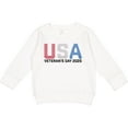 thumbnail image 2 of Inktastic USA Veterans Day 2025 Toddler Sweatshirt, 2 of 4