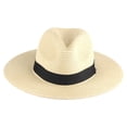 thumbnail image 2 of Hats for Women - Summer Beach Straw Hat, Wide Brim Sun Hat UV Protection UPF 50+, Floppy Packable Fedora Hat - Men's Anti Sun Boater Hat, 2 of 7