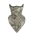 thumbnail image 3 of Army Pixel Camouflage Neck Gaiter Balaclava Face Scarf Mask Quick-Dry Half Masks For Women Men Sun Protection Breathable Dustproof, 3 of 7