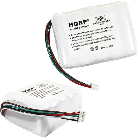HQRP 2-Pack Battery for Logitech Squeezebox X-R0001, 930-000097, 930-000101, 930-000129, 830-000080