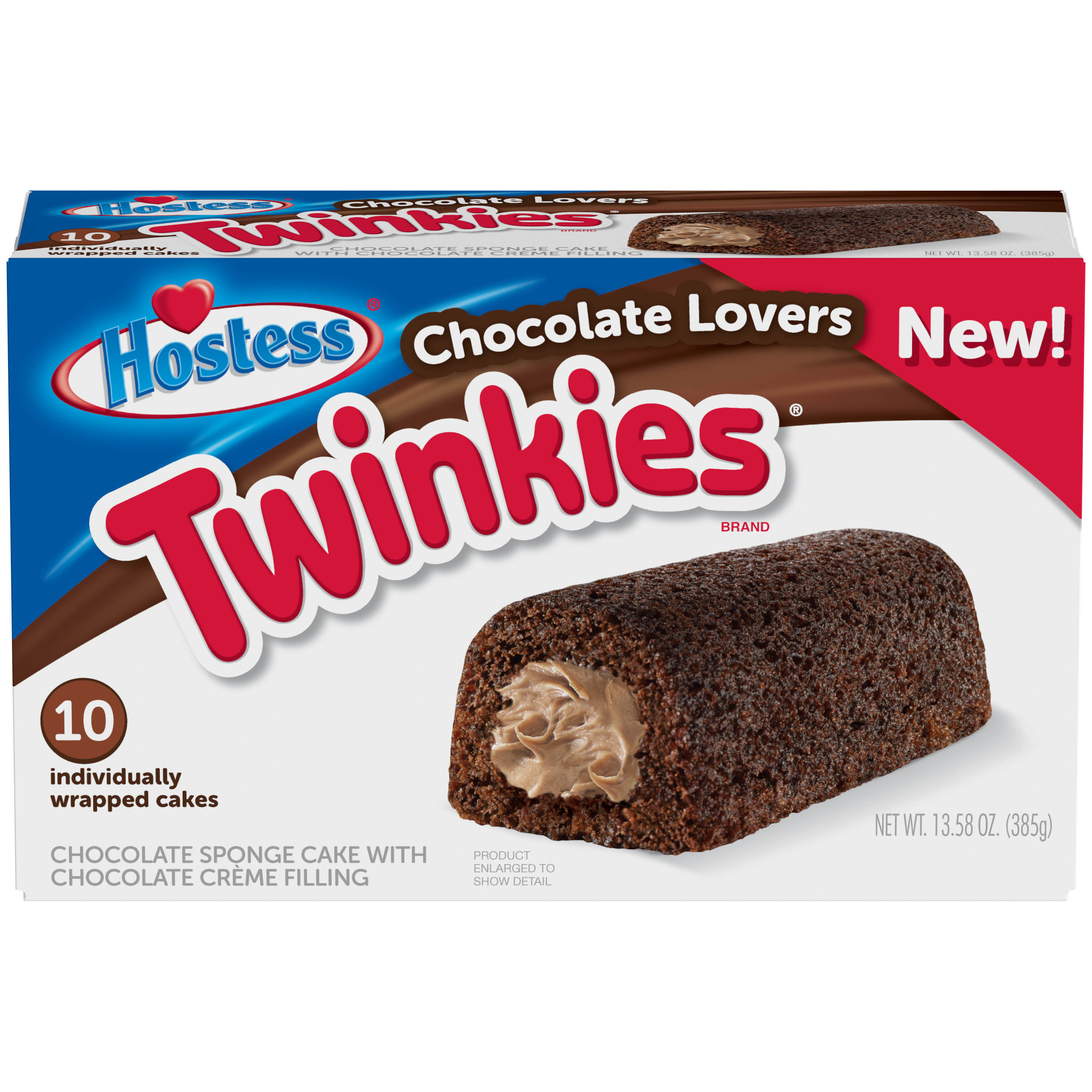 Hostess Chocolate Lovers Twinkie 13.58oz 10ct - image 2 of 11