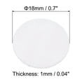 thumbnail image 2 of Unique Bargains Doublure de Couvercle en Mousse 18mm/0.7 Pouces, 300 Pcs Résistant à la Pression Sensible Blanc Rouge, 2 of 7