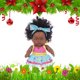 thumbnail image 1 of XWSHYW Juguetes para Niños Muñecas Negras de 8 Pulgadas con Ropa A, Bebé Africano Realista Lavable Niños Niñas, 1 of 6