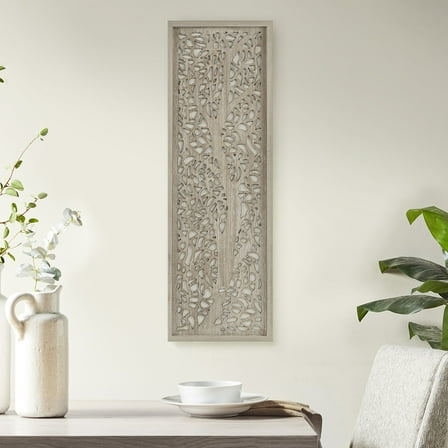 MAYEERTY Laser Cut Tree Framed Panel Wall Decor