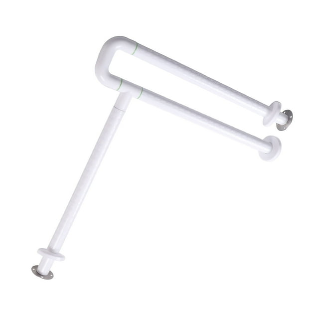 Toilet Rail, Foldable Sturdy Structure Toilet Handrail Prevent Slip for Bathroom