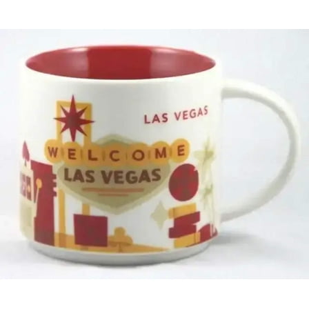 Starbucks 2013 You Are Here Collection Las Vegas 14 oz Collector Coffee Mug