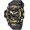 Black gold, variant on Outdoor Sports Analog Digital Watch for Men, Large Dual Screen Luminous LED Electronic Wristwatch with Practical Multi Scene Functions
