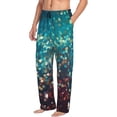 thumbnail image 6 of Sikiie Colorful Rainbow Glitter Pajama Pants Men, PJ Bottoms, Sleep & Lounge Pants-Large, 6 of 6