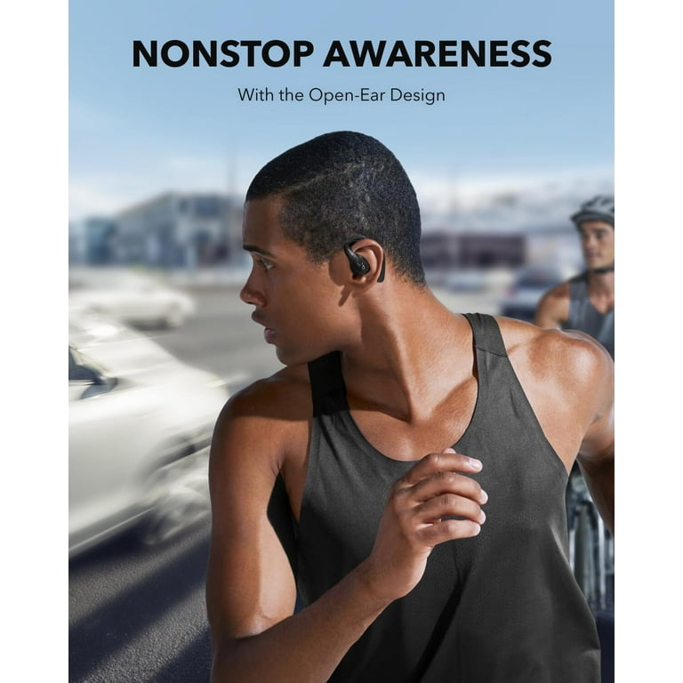 Anker SoundcoreAeroFit Proブラック Amazon.com: Soundcore by Anker AeroFit Pro Open-Ear Headphones