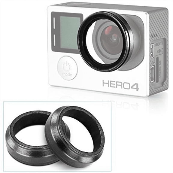 Neewer Camera Protective Lens for HD GoPro Hero 3 Hero 3+, Hero 4, 2 Pack