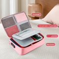 thumbnail image 5 of Securebrite Fireproof Keepsake Box with Lock,Document Storage Safe Box Fireproof Waterproof,Portable Home Travel Safe Storage for Documents, Letters, Passports and Cards, 5 of 5
