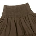 thumbnail image 5 of Halloween Gothic Pleated Skirt for Women A-Line Mini Skirt Witch Party Outfit Punk Rock Style, 5 of 7