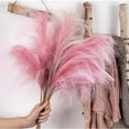 thumbnail image 4 of 5pcs Fluffy Pampas Grass Artificial Flowers for Home Kitchen Wedding Decorations Wedding Floral Arrangement, 4 of 6