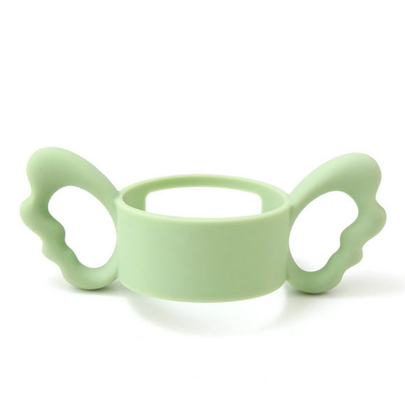 Xihbxyly Asa de Silicona para Biberón, Diseño Ergonómico, Fácil Agarre, Ayuda para La Transición Del Bebé, Resistente Al Calor Hasta 150 °C, Material de Grado Alimenticio, Independencia Al Beber, Paq