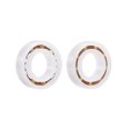 thumbnail image 1 of Unique Bargains 6800 Roulements en Plastique 10x19x5mm Boule de Verre Cage en Nylon 2 pcs, 1 of 4