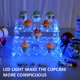 thumbnail image 3 of Estante de Exhibición transparente para cupcakes Yotijar vertical 4 niveles con LED, 3 of 10