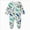 C112-Mint Green, variant on 0-3 Months Newborn Baby Bodysuit Footies Romper Baby Boys Girls Cotton Jumpsuit Cute Footed Long Sleeve Button Bodysuit Gold Rompers Baby Gift