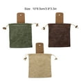 thumbnail image 1 of VONKY Easy To Foldable High Performance Tools Bag For Camping Enthusiasts Waterproof Canvas Canvas Bushcrafts Bag Eco-friendly coffee 1Set, 1 of 6