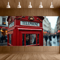 thumbnail image 4 of British Style Telephone Box Themed Banner Backdrop Background Party Decorations for Street Party Photo Booth English Themed Event British Party Celebration, 4 of 7