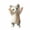 B#02, variant on Handmade Raised Paw Cat Squishy Fidget Toys for Adults, Soft TPR Tactile Figurine, Indoor Desktop Sensory Decor Accessory Assorted Styles 1 Pack