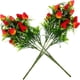 thumbnail image 2 of BRIGHTFUFU 2 piezas de decoración de arreglos florales de fresa decoración de fresas artificiales para decoración de fiestas, 2 of 7