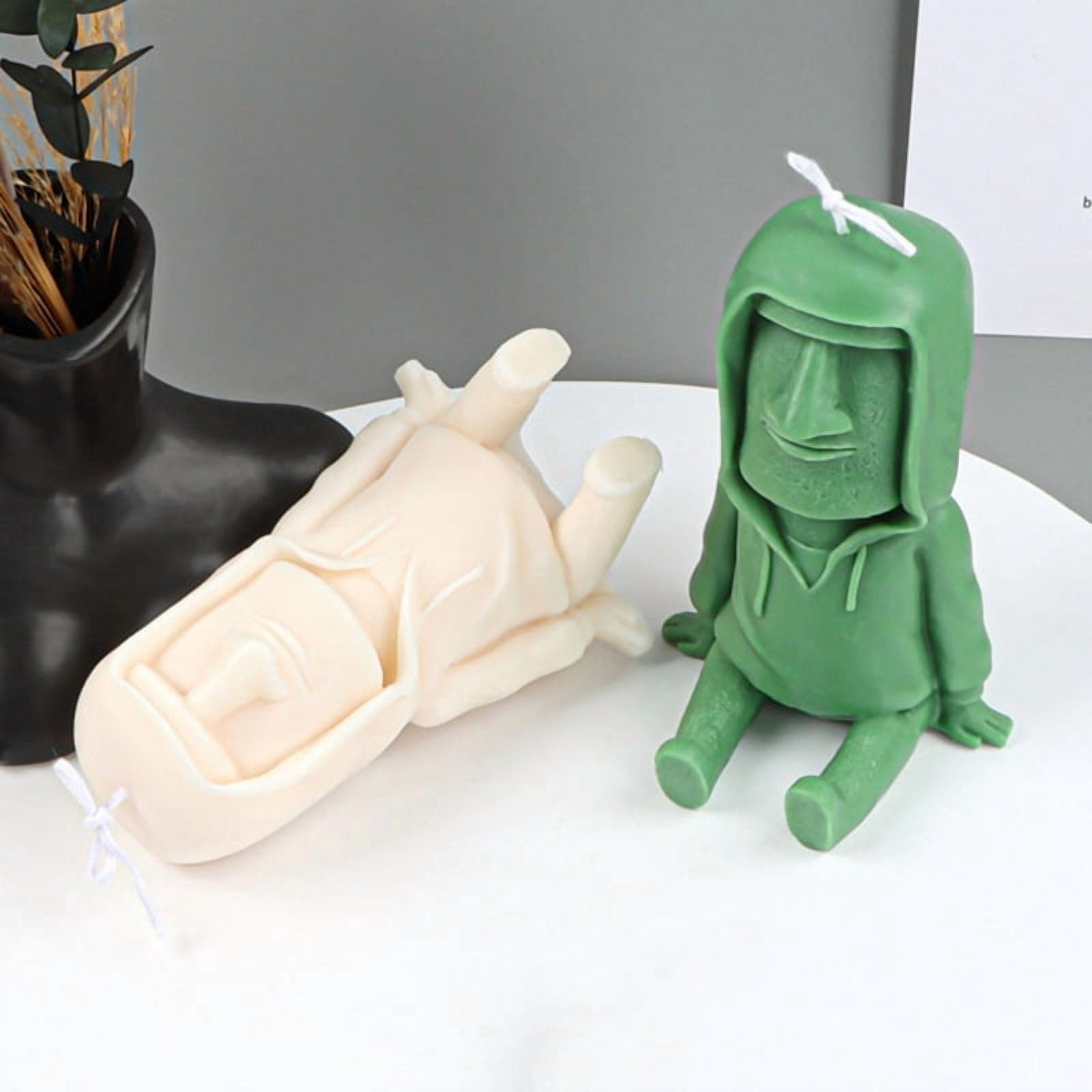 Candle Mold Easy to De-mold for Making Candle Sculpture-Figurine