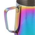 thumbnail image 4 of 304 Stainless Steel Milk Frothing Pitcher Colorful 20 oz 600 ml Creamer Cup with Measurement Scale for Coffee Espresso Machines, 4 of 9