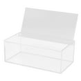 thumbnail image 6 of TABLETREANDS 1Set Dryer Sheets Holder Clear Design Acrylic Storage 15.50X8.30X5.30CM, 6 of 7
