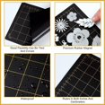 thumbnail image 5 of 6inchx8.9inch Magnetic Spacers with Card Size Grid Cutter Accessories 0.8mm Thick Black Embossing Machine Die Mats, 5 of 5