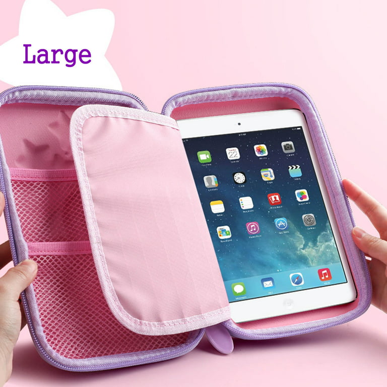 Buy FULLKART Unicorn 3D Cover EVA Pencil Case Large Capacity Pencil Pouch  Bag Compass School Pouch Organizer for Students Kids Premium Stylish Pen  Holder Pouch, Stationery Box, Cosmetic Pouch Bag Online at