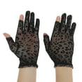 thumbnail image 4 of Unique Bargains 1 Pair Breathable Leopard Print Manicure Gloves Women Black, 4 of 6