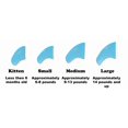 thumbnail image 4 of Purrdy Paws 100 Pack Soft Nail Caps for Cat Claws Sky Blue Large, 4 of 4