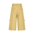 thumbnail image 6 of Gamivast Orders Placed Cargo Shorts Women Elastic Waist Knee Length Wide Leg Shorts for Summer Casual Relaxed Fit with Pockets Add to My Order Today, 6 of 7