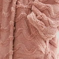 thumbnail image 5 of Htigea Womens Plush Hooded Robe Warm Flannel Shower Bathrobe Soft Comfy Home Loungewear Warm Winter Nightgown Sleepwear Pink,M, 5 of 7