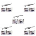 thumbnail image 2 of relayinert Stainless False Eyelash Extension Tweezer Mulfuction Auxiliary Clip Nipper 1pcs 5Set, 2 of 3