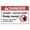 Warning Sign 2, variant on Danger Sign Chemical Storage Keep Out - 8"x12" Aluminum Tin Wall Decor for Home Coffee Bar