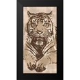 thumbnail image 2 of Cooper, Andrew 9x14 Black Modern Framed Museum Art Print Titled - Tiger, 2 of 5