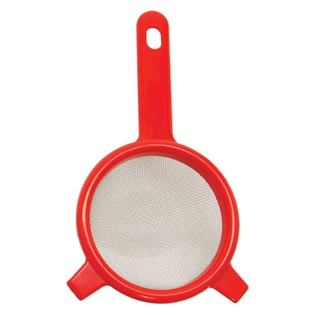 Starfrit 092001-006-0000 Stainless Steel Mesh Strainer (4-In.; Red)
