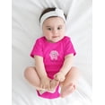 thumbnail image 2 of Old Glory Little Monster 2 Pink Short Sleeve Baby One Piece, 2 of 6