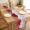 thumbnail image 3 of Valentine's Day Table Runner 72 Inches Long Farmhouse Dress Scarves, Red Love Heart Eucalyptus Floral Grey Wood Dining Tablerunner for Coffee Table/Kitchen Island/Party Décor, 13" x 72", 3 of 8